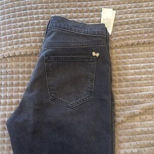 Abercrombie & Fitch High Rise Relaxed Dark Gray Jeans size 29